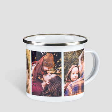 Taza personalizada de metal 1