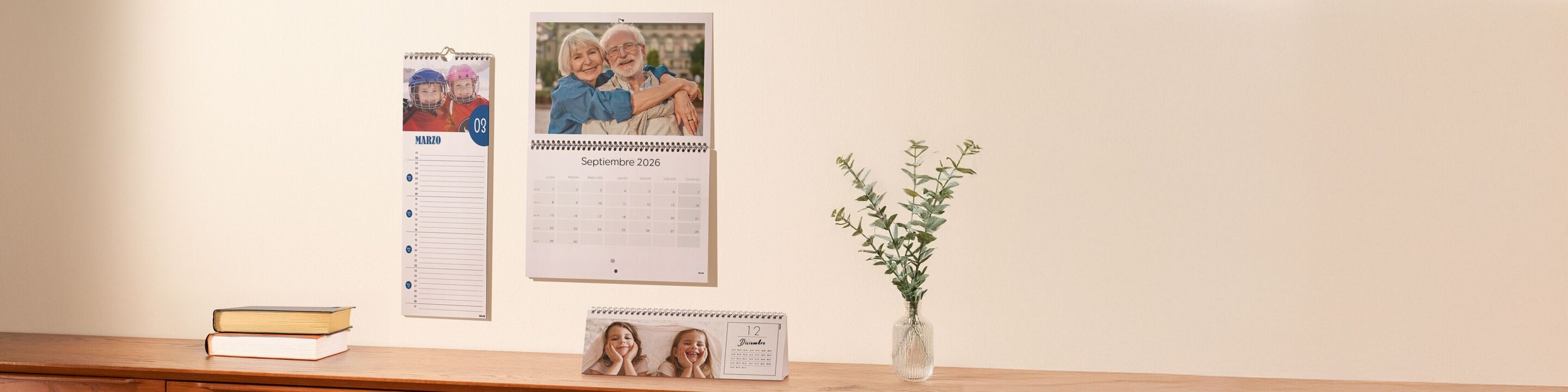 Calendarios personalizados